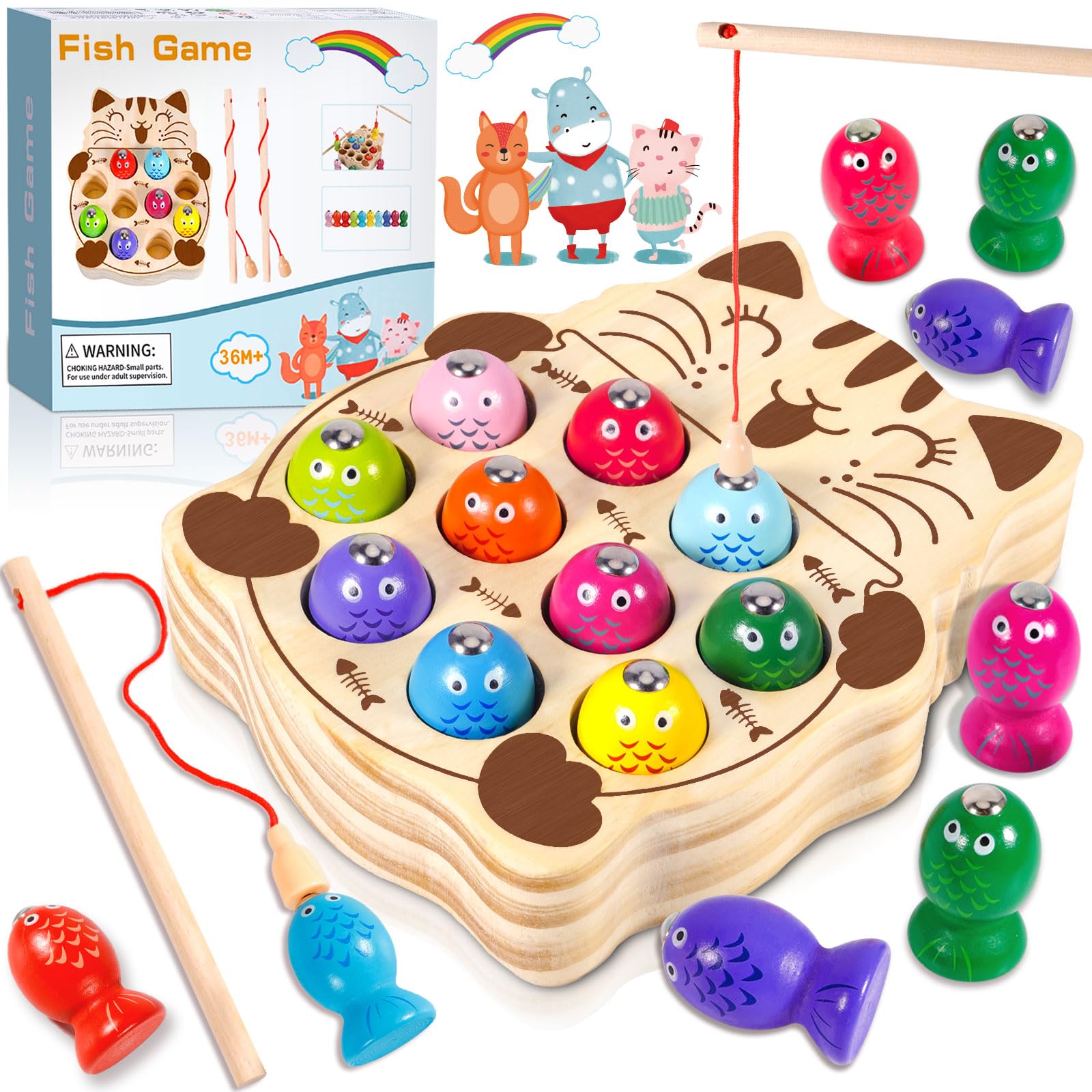Magnetic Fishing Game